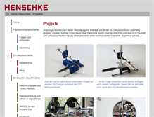 Tablet Screenshot of dr-henschke.de